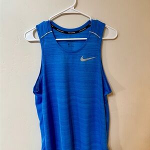 Nike Dri-FIT Heathered Blue Top